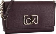 Kabelka Calvin Klein Ck Signature Flap Xbody K60K606050 Bordó