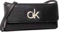 Kabelka Calvin Klein Re-Lock Clutch Md Ep K60K60650 Černá