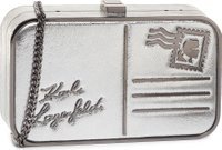Kabelka Karl Lagerfeld 201W3130 Stříbrná