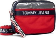 Kabelka Tommy Jeans Tjw Logo Tape Crossover Cb AW0AW08301 Tmavomodrá