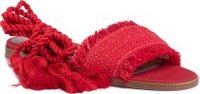 Sandály Red Valentino TQ0S0D72 Červená