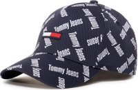 Kšiltovka Tommy Jeans Tjw Flag Cap Print AW0AW08404 Tmavomodrá