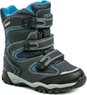 Peddy Tenisky Dětské P1-531-37-05 modré dětská zimní boty Modrá