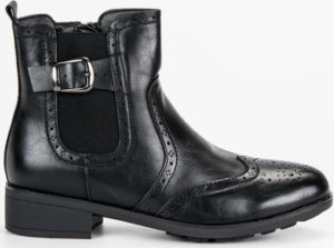 Filippo Kotníkové boty Černé kotníkové boty se vzorem ruznobarevne