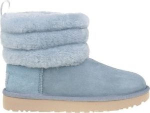 UGG Zimní boty Fluff Mini Quilted Modrá
