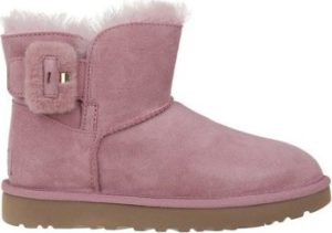 UGG Zimní boty Mini Bailey Fluff Buckle Růžová