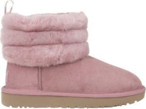 UGG Zimní boty Fluff Mini Quilted Růžová