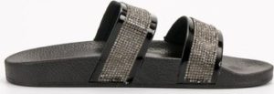 Seastar Pantofle Klasické černé nazouváky dámské bez podpatku ruznobarevne