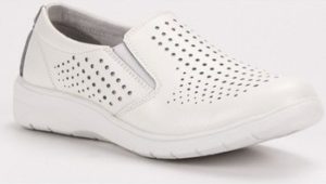 Kylie Street boty Originální bílé dámské polobotky bez podpatku ruznobarevne