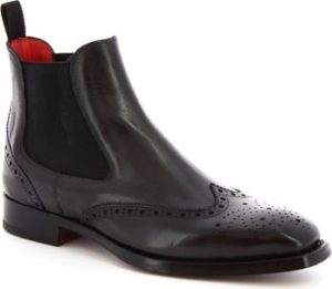 Leonardo Shoes Kotníkové boty 9140/19 TOM VITELLO DELAVE GRIGIO