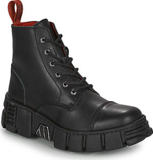 New Rock Kotníkové boty LITHER Černá