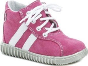 Pegres Kotníkové boty Dětské 1095 růžové dětské botičky Růžová
