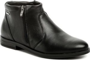Bukat Kotníkové boty 252 černé pánské zimní boty Černá