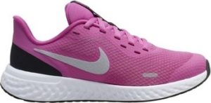 Nike Běžecké / Krosové boty Dětské Revolution 5 GS Růžová