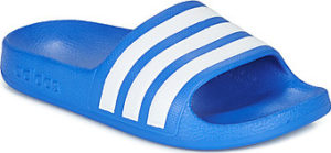 adidas pantofle ADILETTE AQUA K Modrá