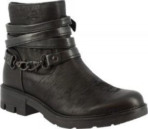 Leonardo Shoes Kotníkové boty 582205 NERO Černá