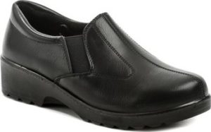 Scandi Mokasíny 229-0015-A1 černá dámská zimní obuv Černá