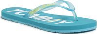 Žabky Tommy Jeans Pop Color Beach Sandal EN0EN00849 Modrá