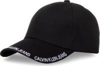 Kšiltovka Calvin Klein Jeans Ckj Visor Logo Cap W K60K606630 Černá
