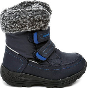 KAMIK Zimní boty Dětské Leaf infants modré dětské zimní boty Modrá