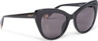 Sluneční brýle Furla Sunglasses SFU405 405FFS9-RE0000-O6000-4-401-20-CN-D Černá