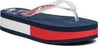 Žabky Tommy Jeans Pop Color Mid Beach Sandal EN0EN00853 Tmavomodrá