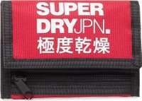 Velká pánská peněženka Superdry Tri Fold Polyester Wallet M9810037A Červená