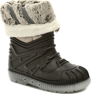 Italy Zimní boty Dětské Top Bimbo 8113 černé dětské sněhule Černá