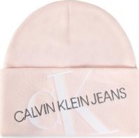 Dámská čepice Calvin Klein Jeans Beanie K60K606889 Růžová