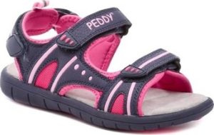 Peddy Sandály Dětské PO-512-35-07 fialovo růžové dětské sandály Fialová