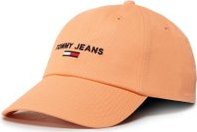 Kšiltovka Tommy Jeans Tjw Sport Cap AW0AW08056 Oranžová