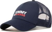 Kšiltovka Tommy Jeans Tjm Logo Trucker Cap AM0AM07017 Tmavomodrá