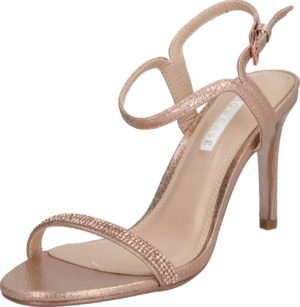 Dorothy Perkins Páskové sandály pastelově růžová