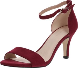 Bianco Páskové sandály 'BIAADORE' červená třešeň