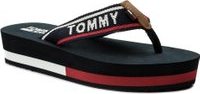 Žabky Tommy Jeans Mid Beach Sandal EN0EN00069 Tmavomodrá