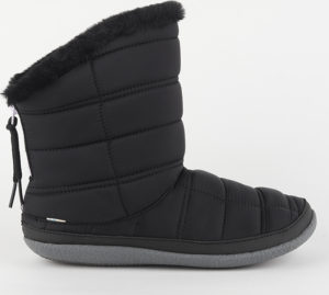 Boty Toms Black Quilted