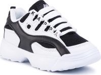 Sneakersy Kappa Overton K 260789K Černá