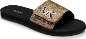 MICHAEL Michael Kors pantofle MK SLIDE Zlatá