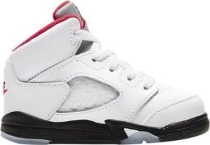 Nike Tenisky Dětské Air Jordan 5 Retro Bílá