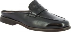 Leonardo Shoes Pantofle 35591/3 PAPUA NERO Černá