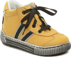 Pegres Tenisky Dětské 1401 Elite žluté dětské botičky Žlutá