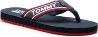 Žabky Tommy Jeans Stripe Tommy Jeans Beach Sandal EM0EM00218 Tmavomodrá