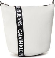 Kabelka Calvin Klein Jeans Mini Bucket K60K606893 Bílá