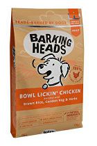 BARKING HEADS Bowl Lickin’ Chicken 12kg + batůžek zdarma (do vyprodání)