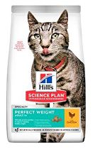 Hill's Fel. Dry Adult Perfect Weight Chicken 1