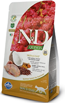 N&D GF Quinoa CAT Skin&Coat Quail & Coconut 5kg