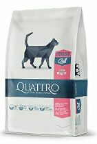 QUATTRO Cat Dry Premium all Breed Steril. Drůbež 400g
