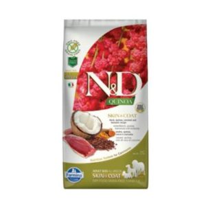 N&D GF Quinoa DOG Skin&Coat Duck & Coconut 2 x 7kg
