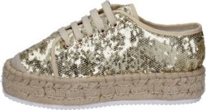 Francescomilano Tenisky sneakers platino tessuto paillettes BS77 Other