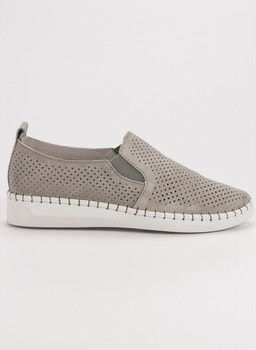Filippo Street boty Jedinečné tenisky dámské šedo-stříbrné bez podpatku ruznobarevne